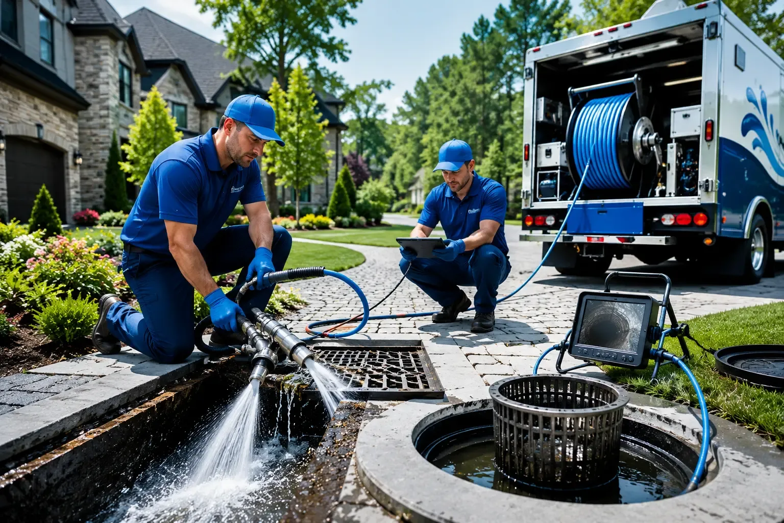 Local outdoor drain cleaning professionals in Georgetown, IL