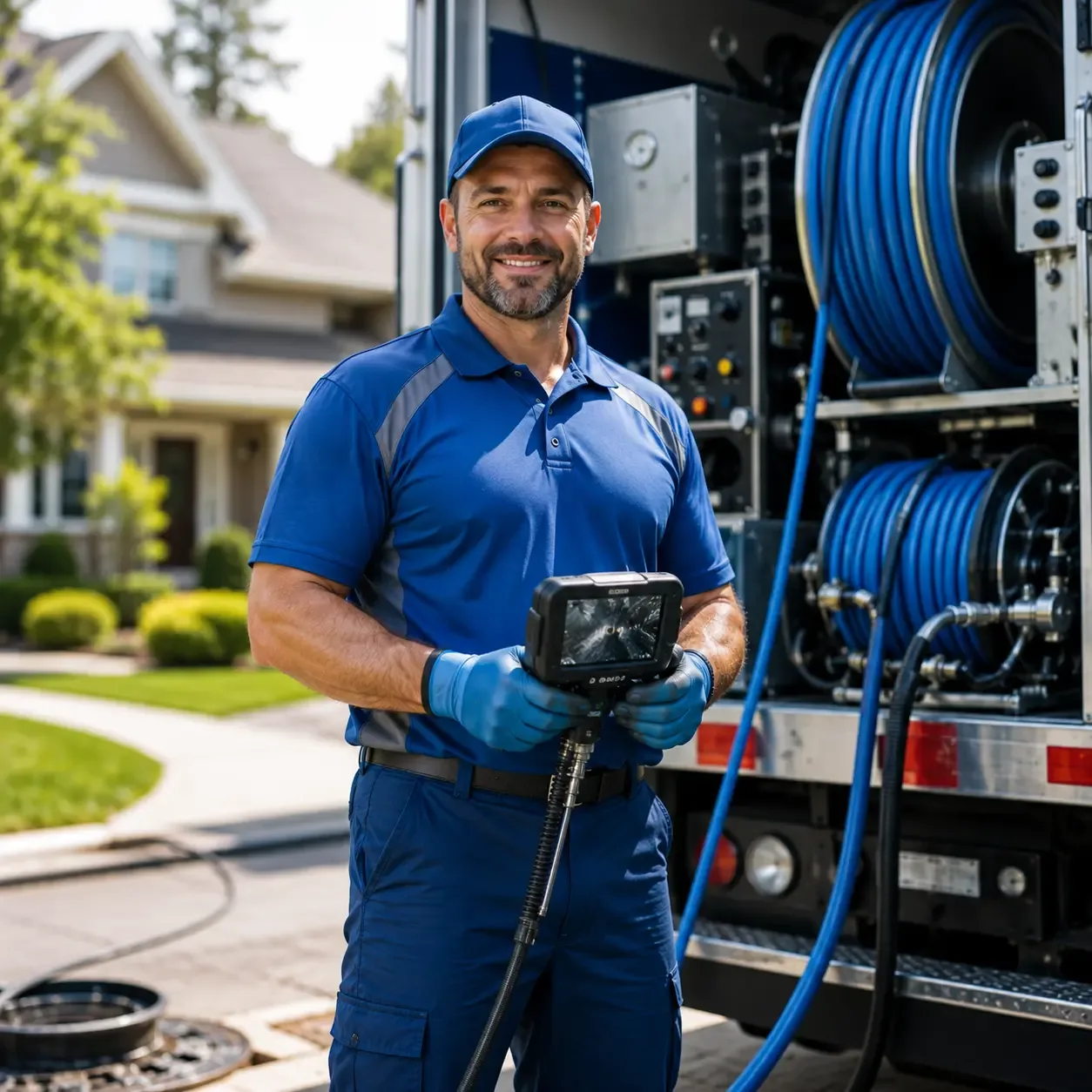 Local outdoor drain cleaning specialists in Georgetown, IL